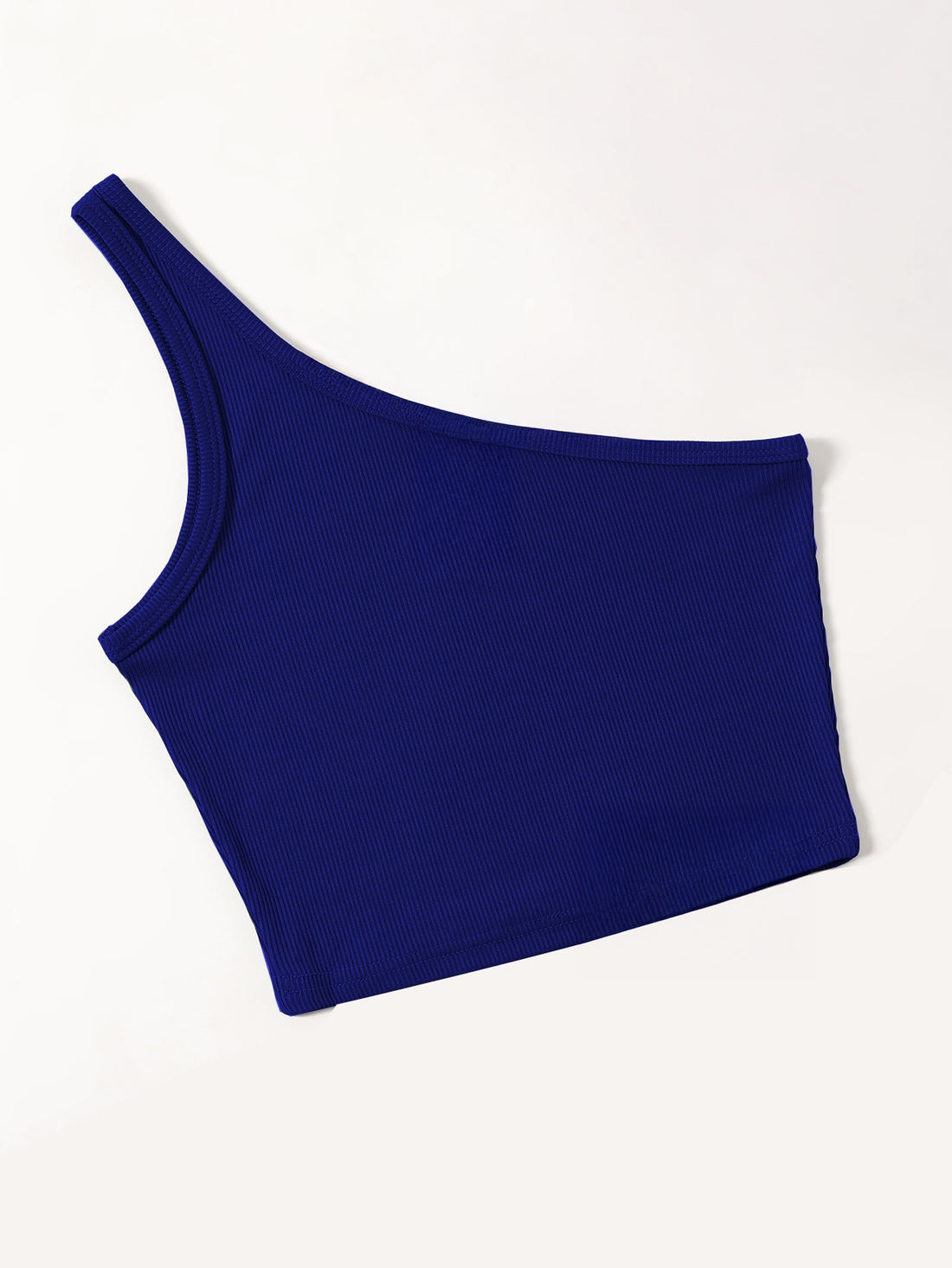 Royal Blue One shoulder Tank Top