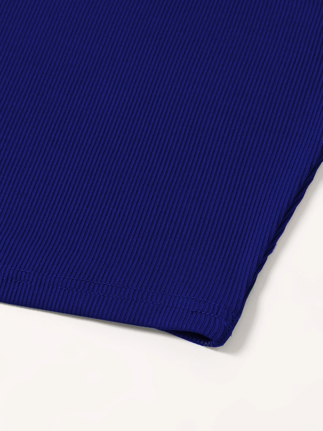 Royal Blue One shoulder Tank Top