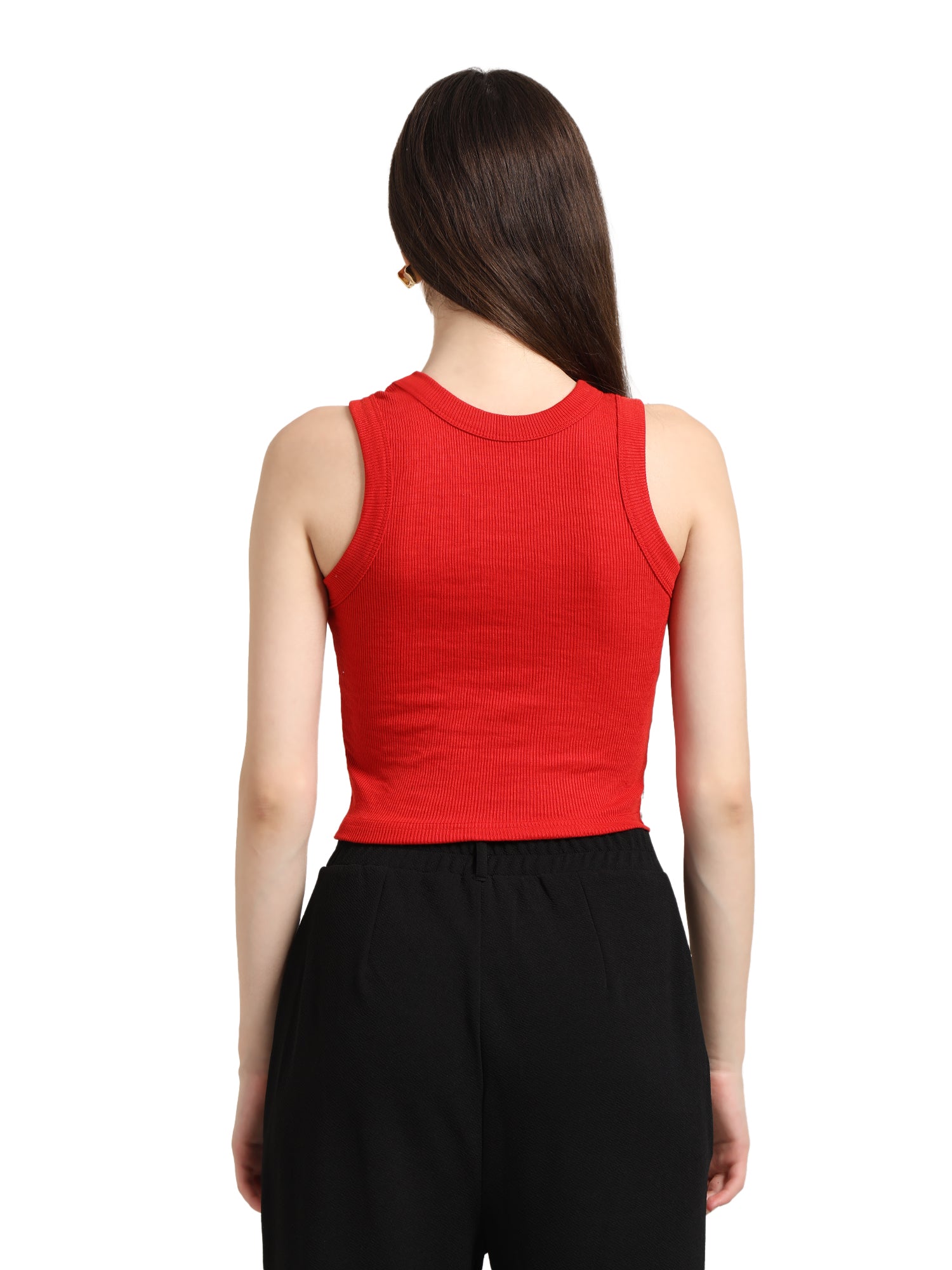 Collective Heart Embroidered Tank Top